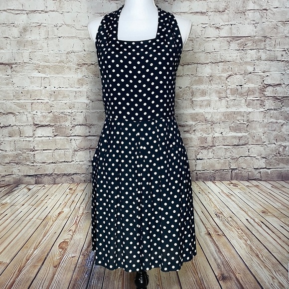 Retro Style Pinup Swing Dance Polka Dot Romper - Picture 1 of 6